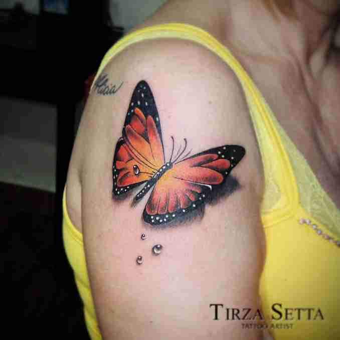 tatuagem com borboleta 33