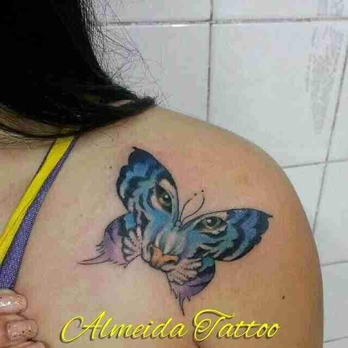 tatuagem com borboleta 38