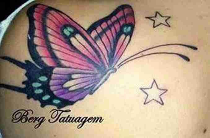 tatuagem com borboleta 40