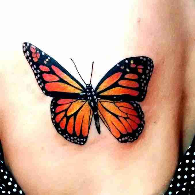 tatuagem com borboleta 47