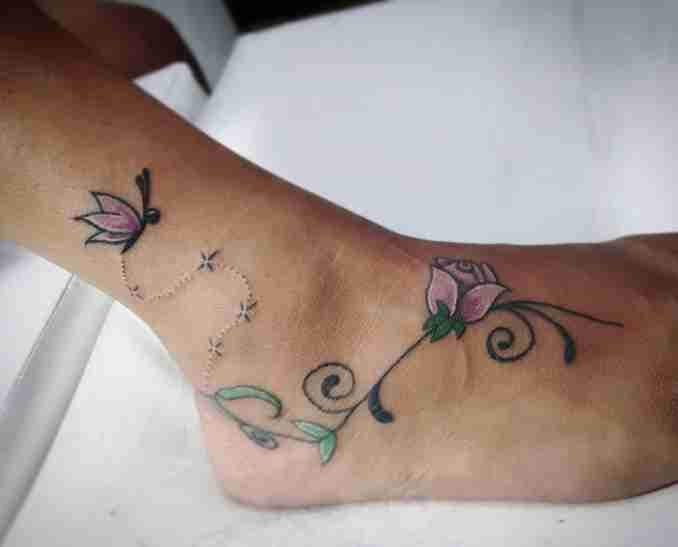 tatuagem com borboleta 48