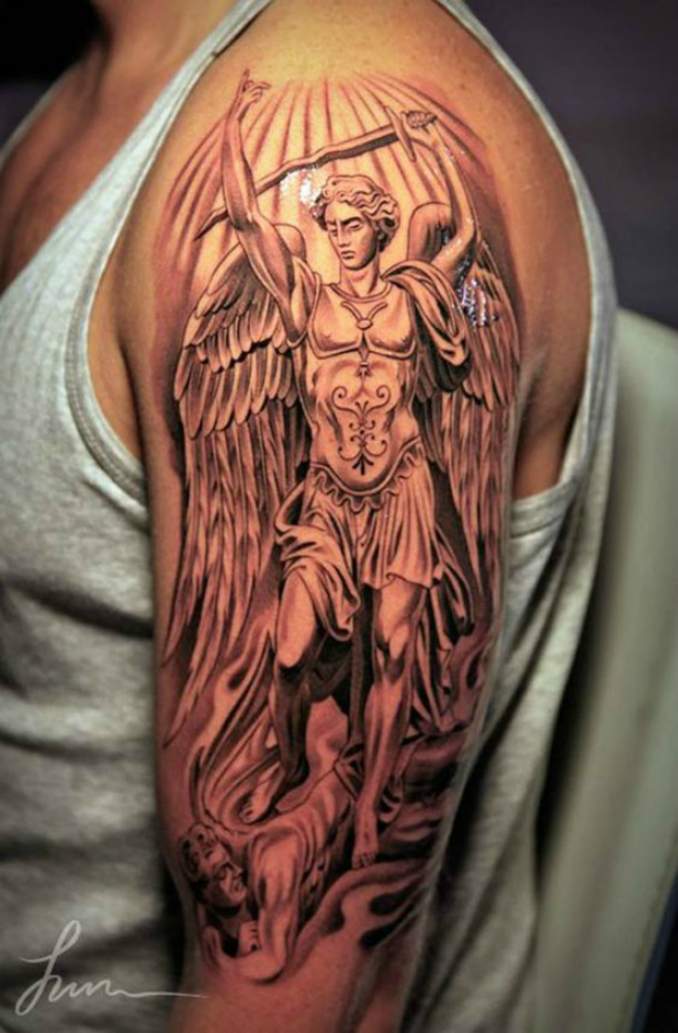 tatuagens com anjos 34