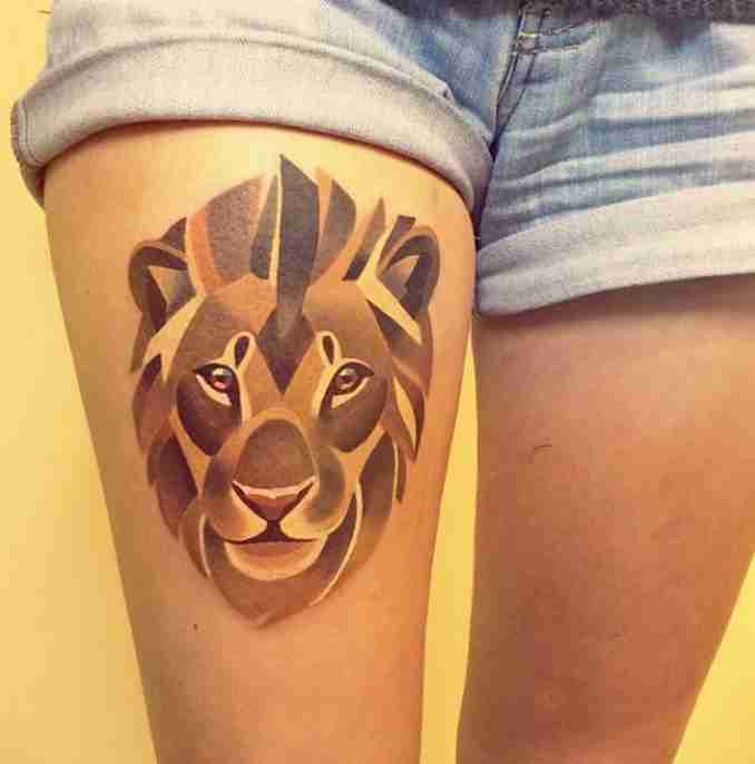 tatuagens de leão - 22