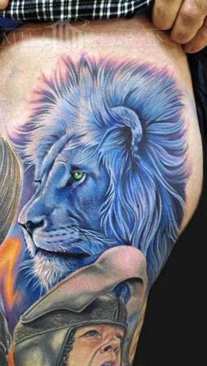 fotos de tatuagens leão - 39